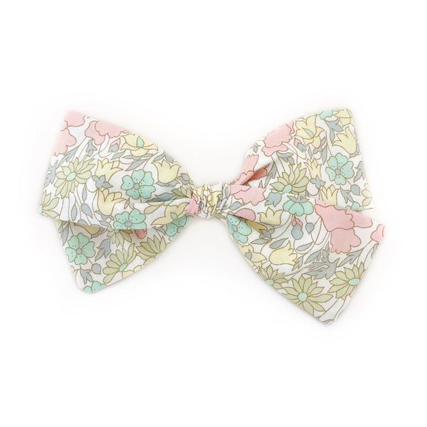 New! Mint Poppy + Daisy Cotton Adelaide Bow