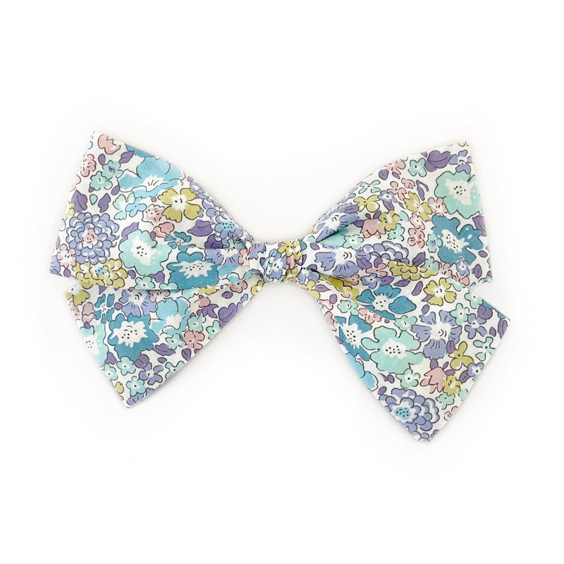 New! Lavender Michelle Cotton Adelaide Bow