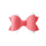 Coral Ruffle Pool Bow