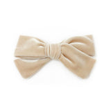 Ivory Velvet Bethany Bow